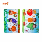 پازل 24 قطعه فومی بچه های میوه ای پیرامون بسته 2 عددی